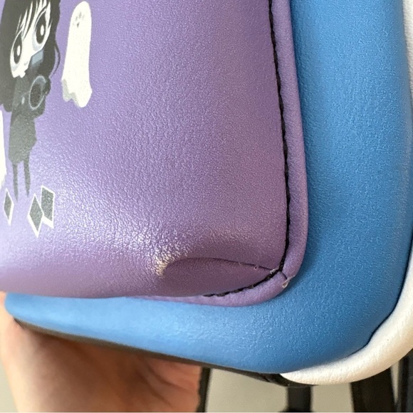 Her Universe Beetlejuice Sandworm Mini Backpack Animated Faux Leather main image 6